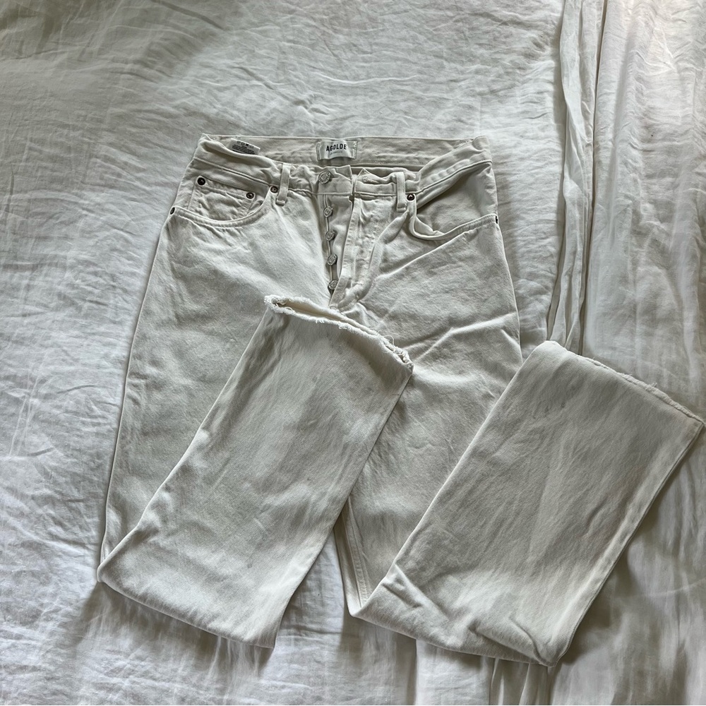 AGOLDE Lana White Jeans Size 26